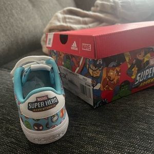 Boys Adidas Marvel shoes